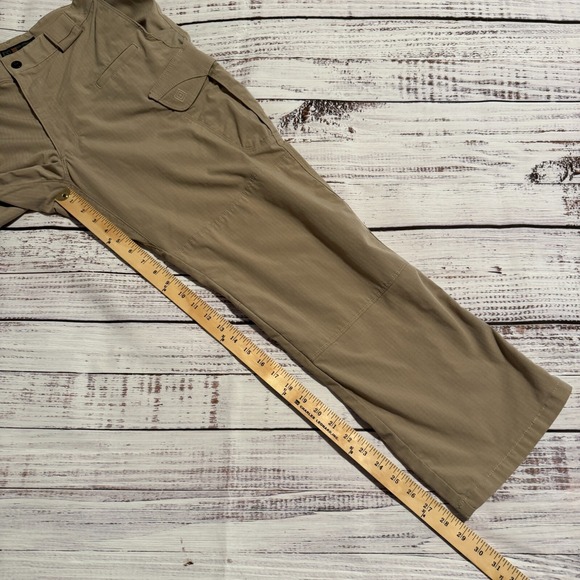5.11 Tactical Khaki Cargo Pants Tan EMS Police Military Men's Size 34x30 - Picture 8 of 14